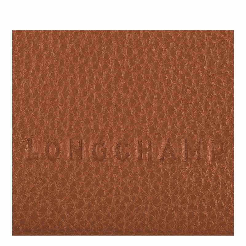 Longchamp Le FOULONNÉ Erkek Kartlık Caramel Türkiye | L3218021121-