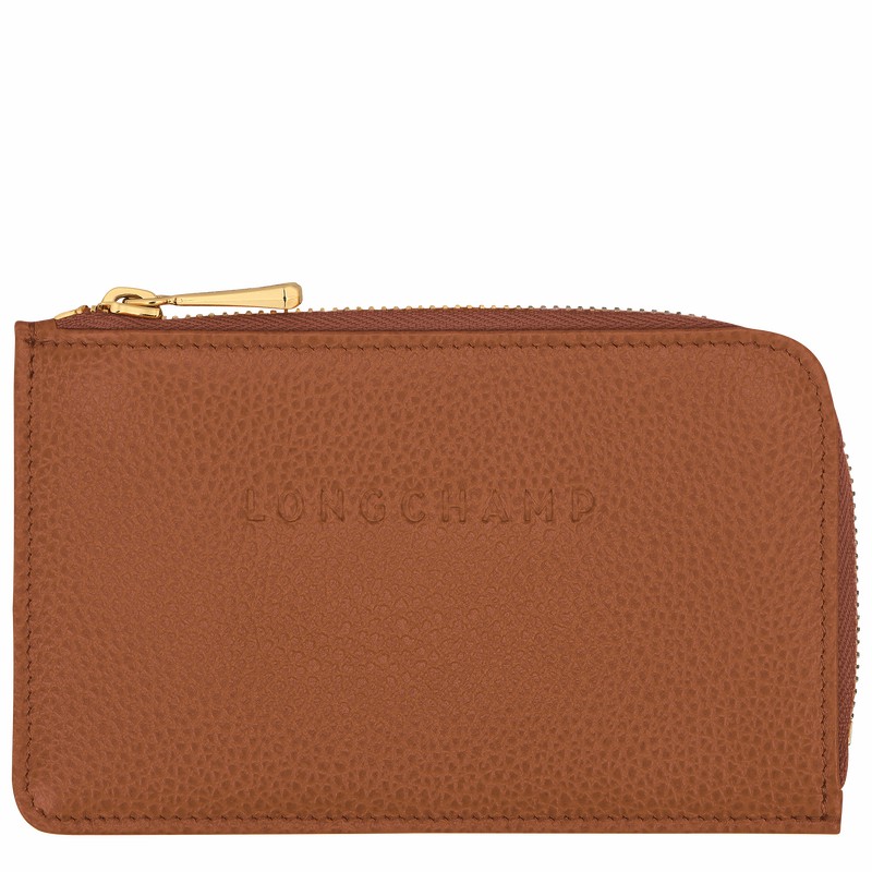 Longchamp Le FOULONNÉ Erkek Kartlık Caramel Türkiye | 30036021121-