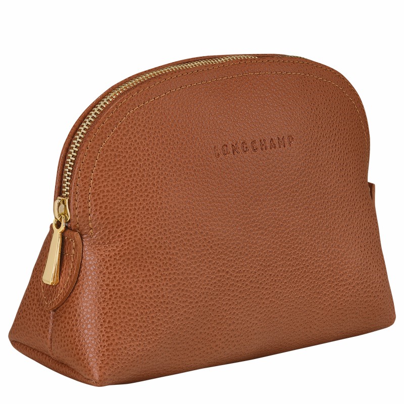 Longchamp Le FOULONNÉ Erkek Kese Çanta Caramel Türkiye | L2527021121-