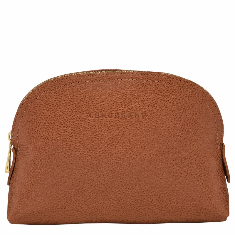 Longchamp Le FOULONNÉ Erkek Kese Çanta Caramel Türkiye | L2527021121-