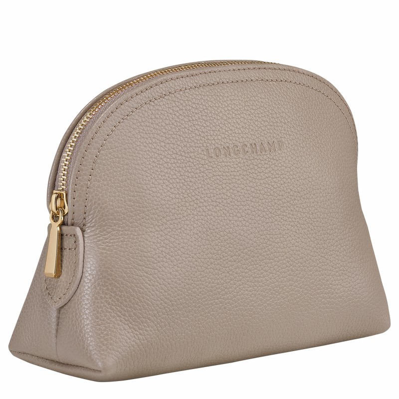 Longchamp Le FOULONNÉ Erkek Kese Çanta Gri Türkiye | L2527021P55-