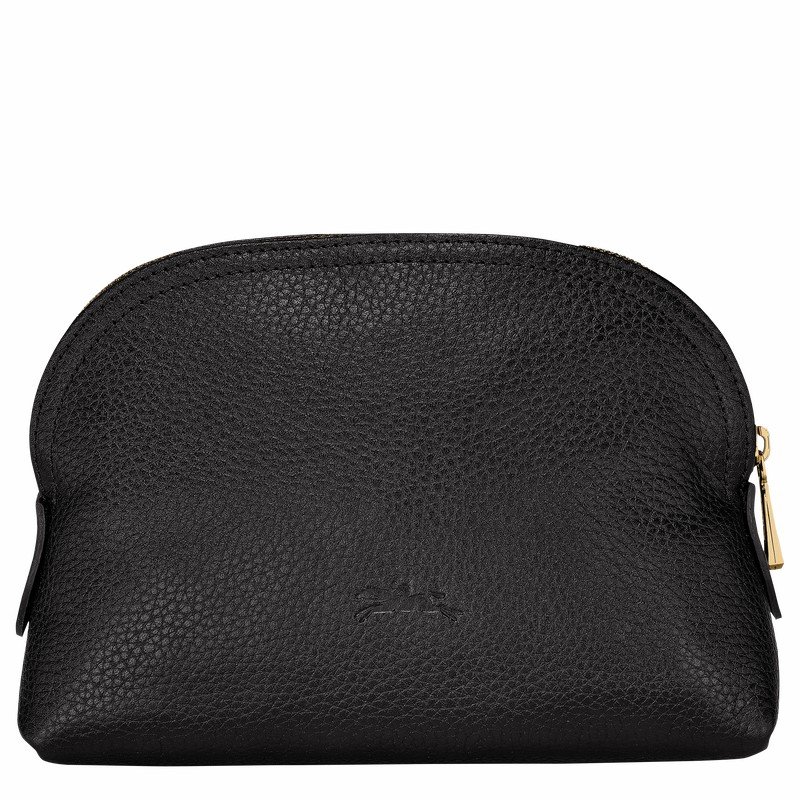 Longchamp Le FOULONNÉ Erkek Kese Çanta Siyah Türkiye | L2527021001-