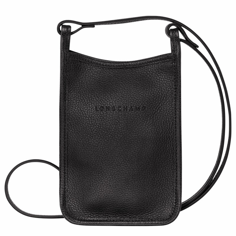 Longchamp Le FOULONNÉ Erkek Kılıf Siyah Türkiye | 34200021001-