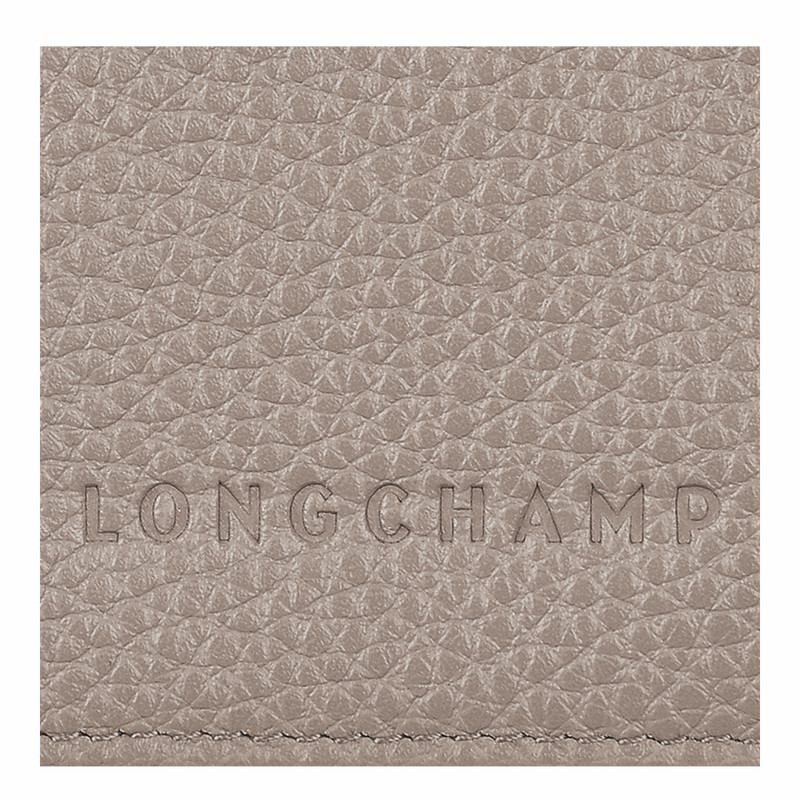 Longchamp Le FOULONNÉ Erkek Pasaport Sahibi Gri Türkiye | L3416021P55-