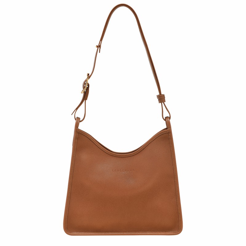 Longchamp Le FOULONNÉ M Kadın Hobo Çanta Caramel Türkiye | 10155021121