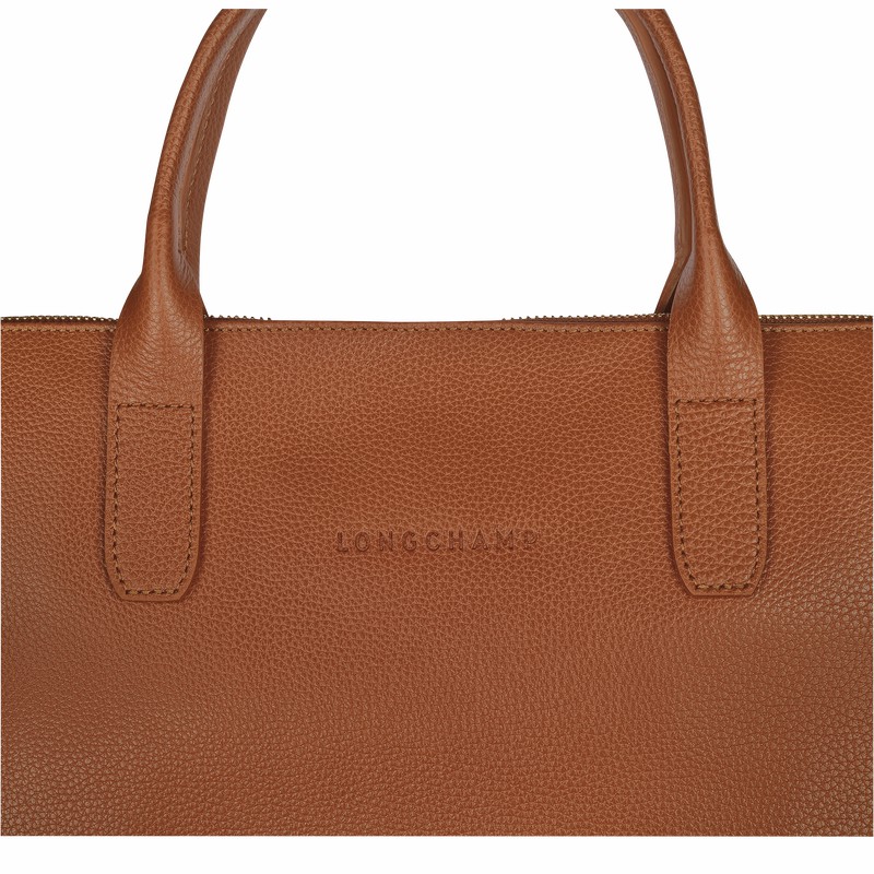 Longchamp Le FOULONNÉ S Erkek Evrak Çantası Caramel Türkiye | 20032021121-