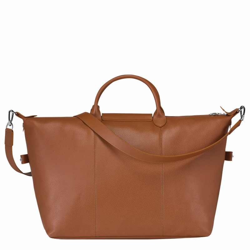 Longchamp Le FOULONNÉ S Erkek Seyahat Çantası Caramel Türkiye | L1624021F72-