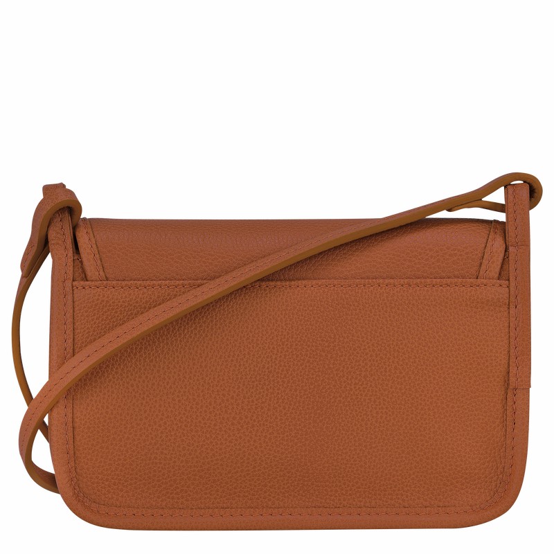 Longchamp Le FOULONNÉ XS Kadın Clutch Caramel Türkiye | 10133021121