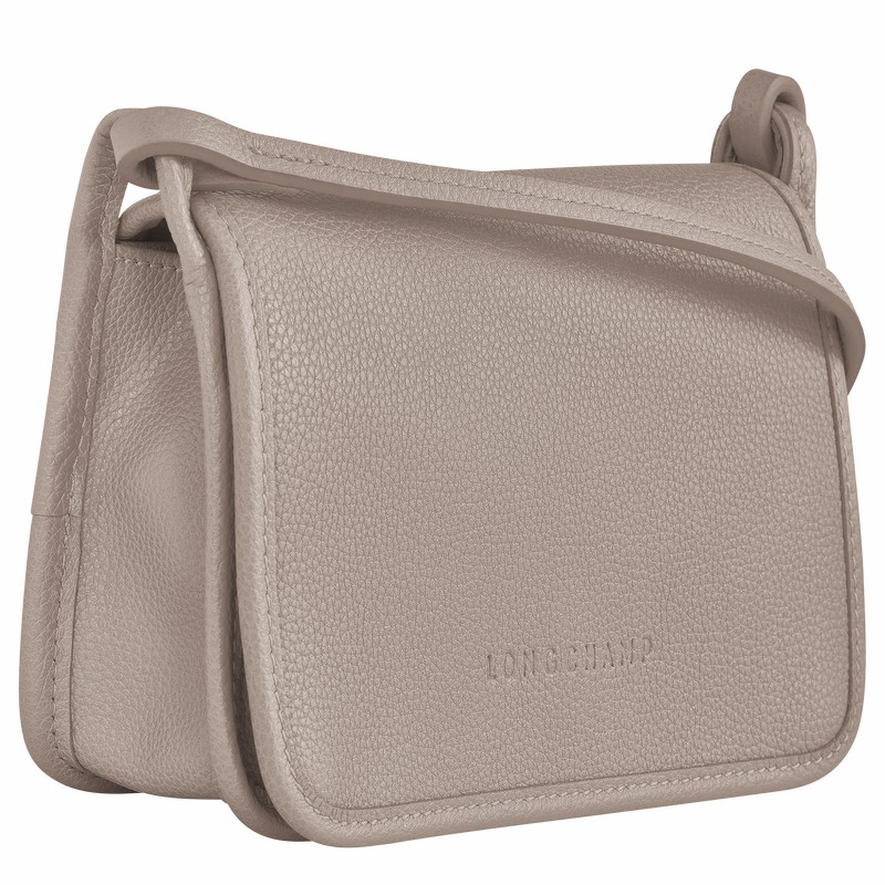 Longchamp Le FOULONNÉ XS Kadın Clutch Gri Türkiye | 10133021P55