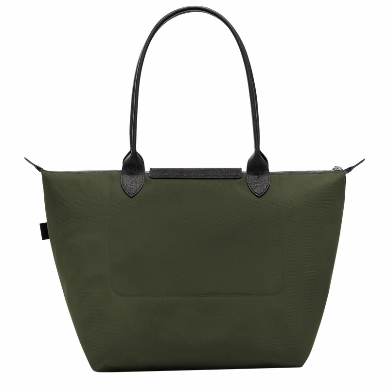 Longchamp Le Pliage Energy L Kadın Tote Çanta Haki Türkiye | L1899HSR892