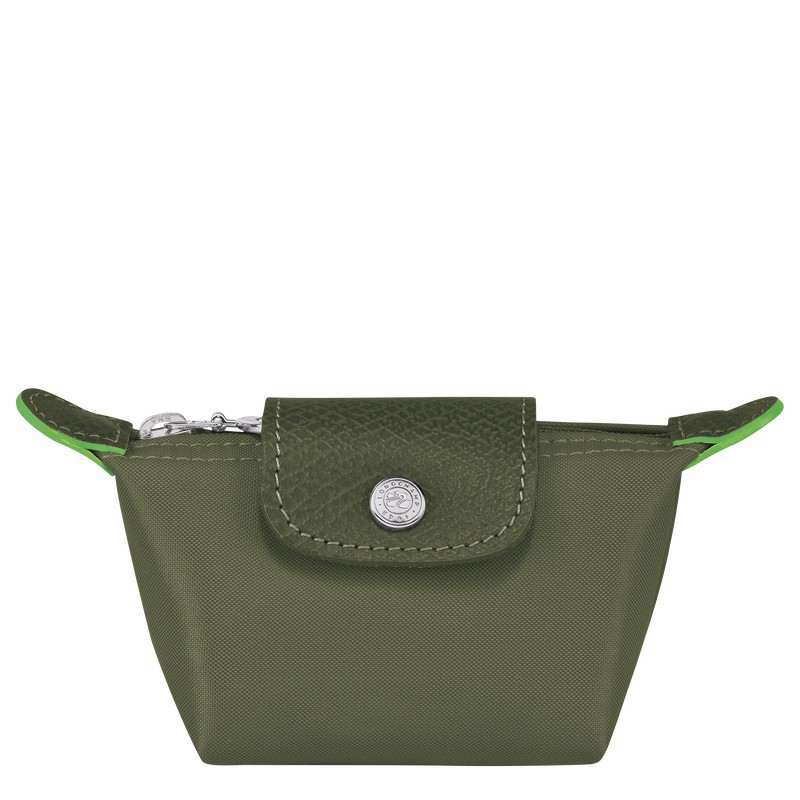 Longchamp Le Pliage Green Erkek Bozuk Para Cüzdanı Yeşil Türkiye | 30016919479-