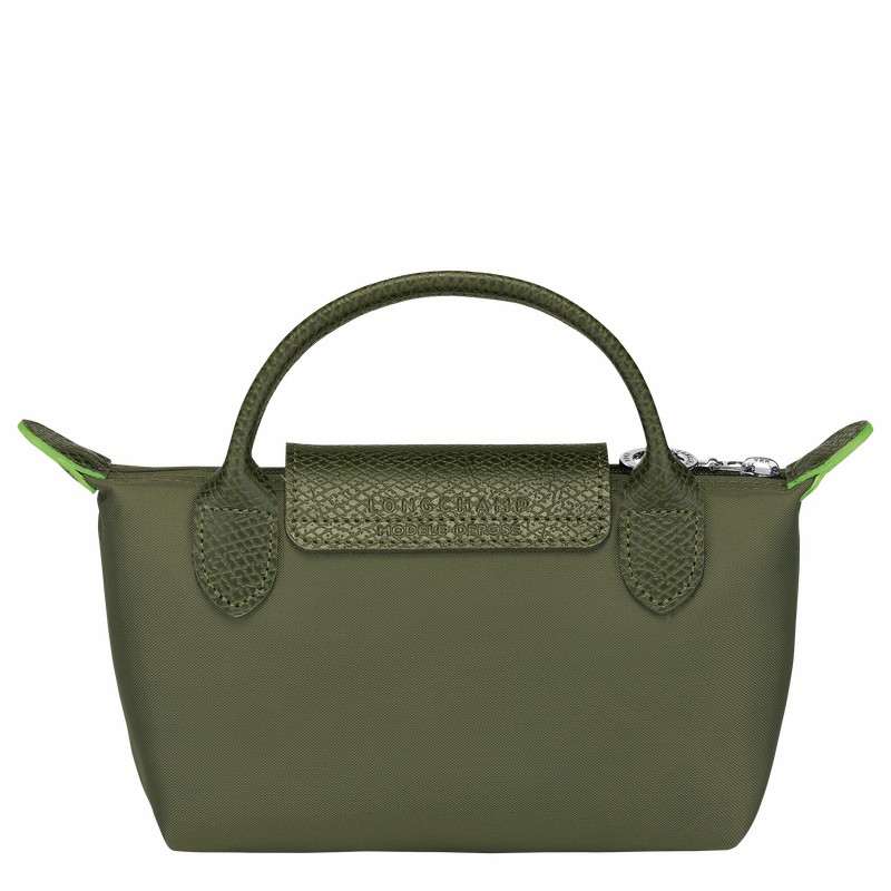 Longchamp Le Pliage Green Erkek Kese Çanta Yeşil Türkiye | 34175919479-