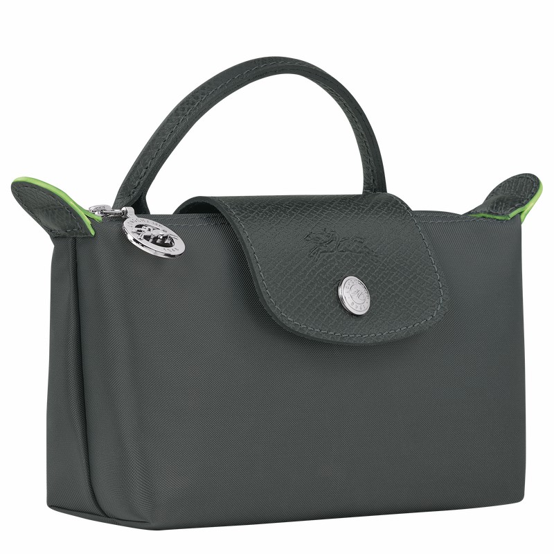 Longchamp Le Pliage Green Erkek Kese Çanta Koyu Gri Türkiye | 34175919P66-