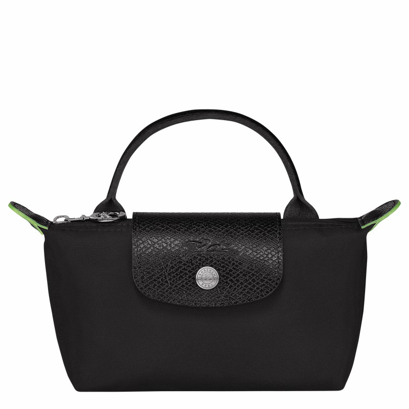 Longchamp Le Pliage Green Kadın Kese Çanta Siyah Türkiye | 34175919001