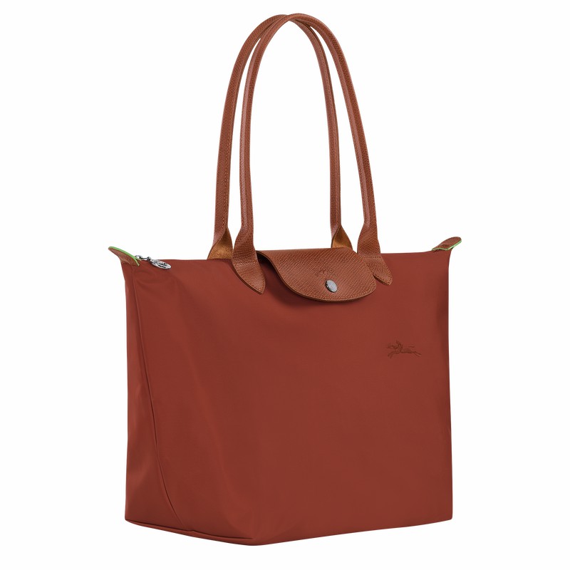 Longchamp Le Pliage Green L Kadın Tote Çanta Kahverengi Türkiye | L1899919404