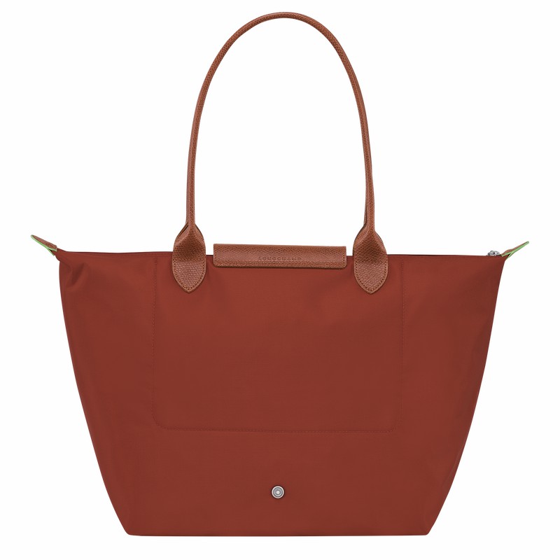 Longchamp Le Pliage Green L Kadın Tote Çanta Kahverengi Türkiye | L1899919404