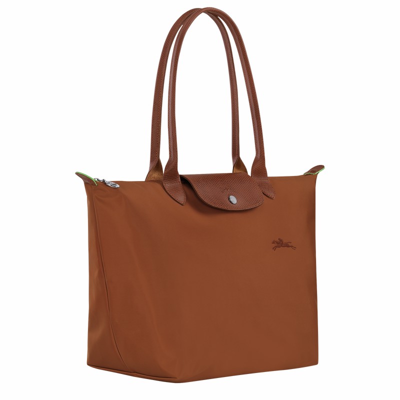 Longchamp Le Pliage Green L Kadın Tote Çanta Kahverengi Türkiye | L1899919504