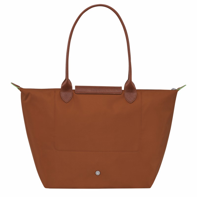 Longchamp Le Pliage Green L Kadın Tote Çanta Kahverengi Türkiye | L1899919504