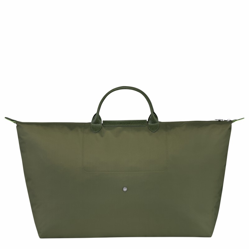 Longchamp Le Pliage Green M Erkek Seyahat Çantası Yeşil Türkiye | L1625919479-