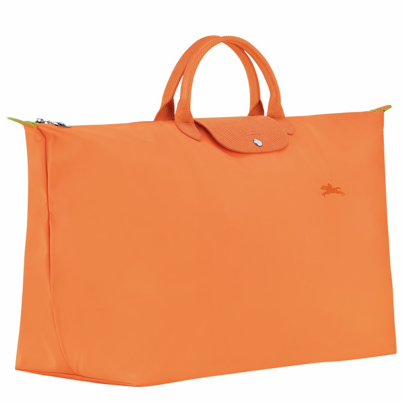 Longchamp Le Pliage Green M Erkek Seyahat Çantası Turuncu Türkiye | L1625919P54-