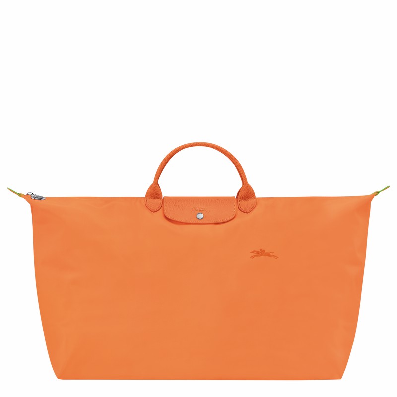 Longchamp Le Pliage Green M Erkek Seyahat Çantası Turuncu Türkiye | L1625919P54-