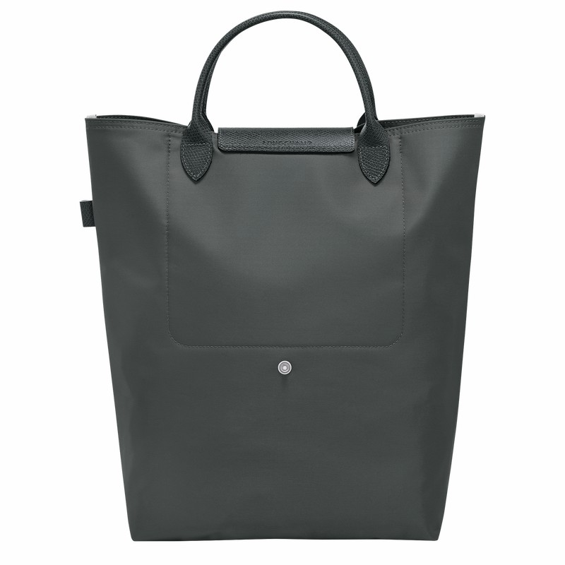 Longchamp Le Pliage Green M Erkek Tote Çanta Koyu Gri Türkiye | 10168919P66-