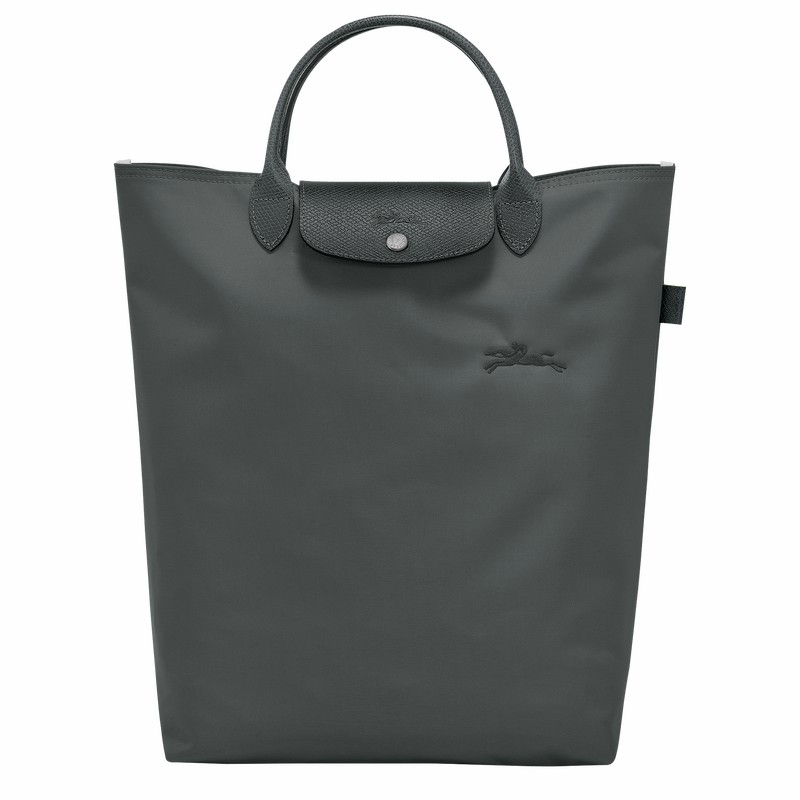 Longchamp Le Pliage Green M Erkek Tote Çanta Koyu Gri Türkiye | 10168919P66-