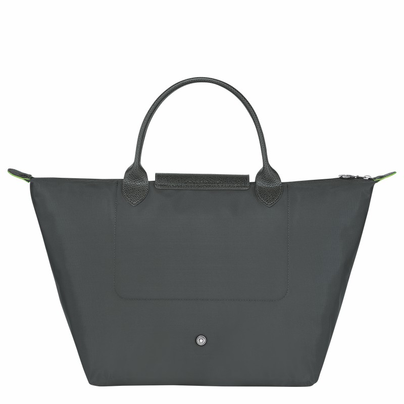 Longchamp Le Pliage Green M Kadın El Çantası Koyu Gri Türkiye | L1623919P66