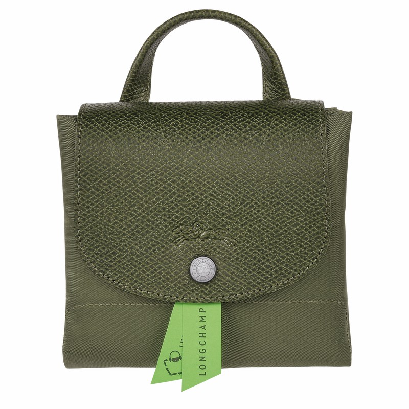 Longchamp Le Pliage Green M Kadın Sırt Çantası Yeşil Türkiye | L1699919479