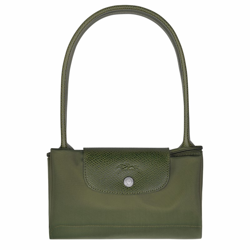 Longchamp Le Pliage Green M Kadın Tote Çanta Yeşil Türkiye | L2605919479