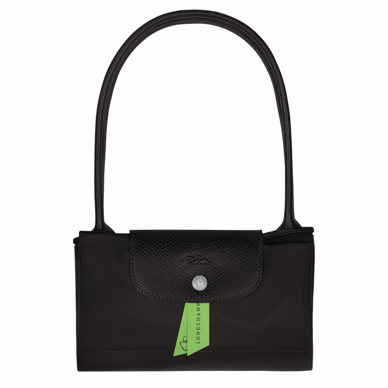 Longchamp Le Pliage Green M Kadın Tote Çanta Siyah Türkiye | L2605919001