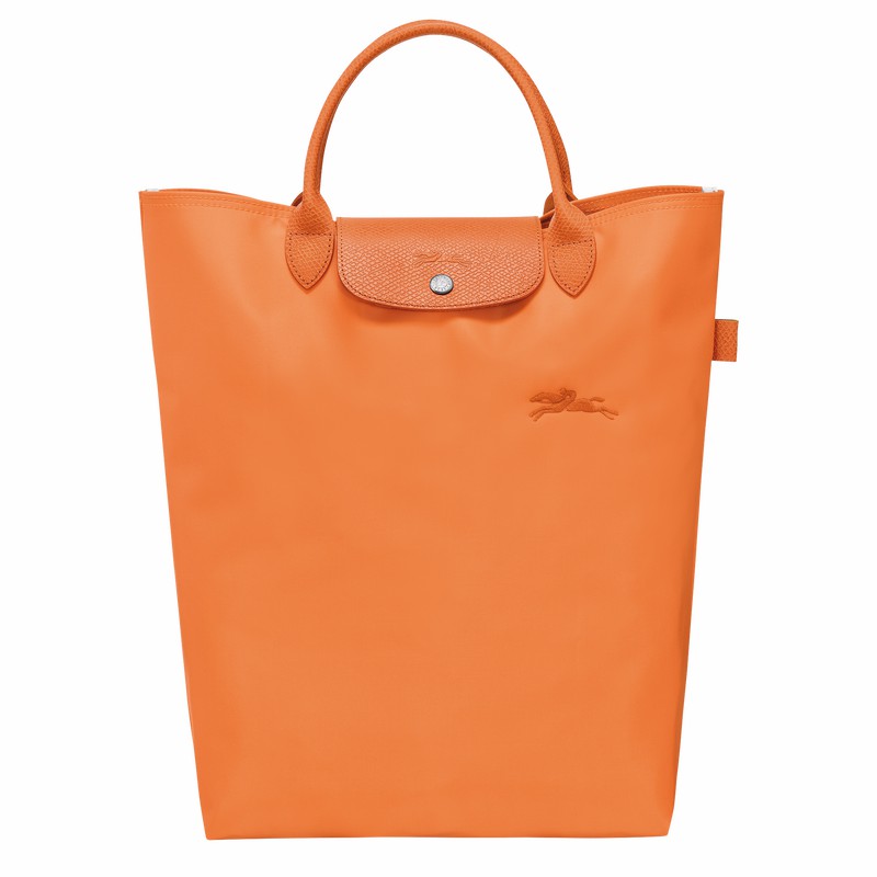 Longchamp Le Pliage Green M Kadın Tote Çanta Turuncu Türkiye | 10168919P54