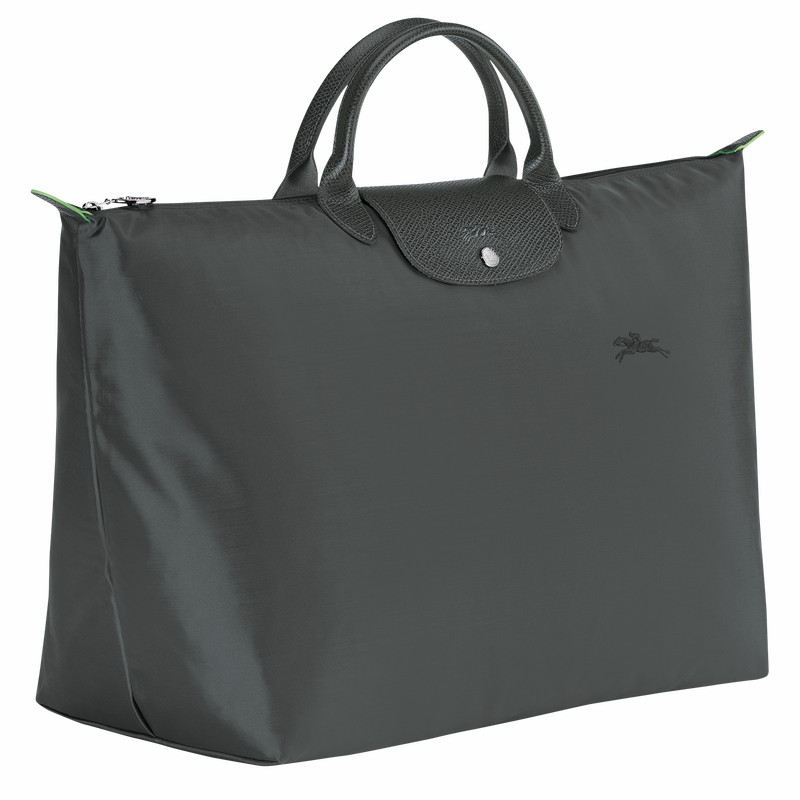 Longchamp Le Pliage Green S Erkek Seyahat Çantası Koyu Gri Türkiye | L1624919P66-