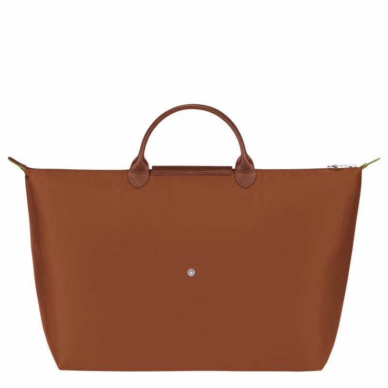 Longchamp Le Pliage Green S Erkek Seyahat Çantası Kahverengi Türkiye | L1624919504-