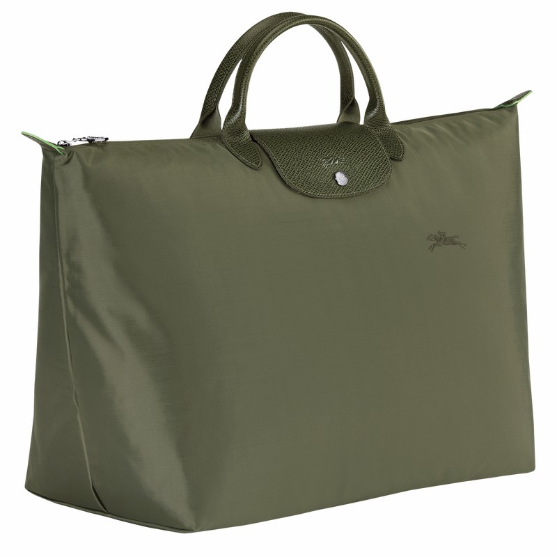 Longchamp Le Pliage Green S Erkek Seyahat Çantası Yeşil Türkiye | L1624919479-