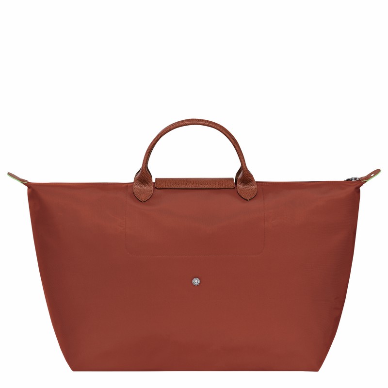 Longchamp Le Pliage Green S Erkek Seyahat Çantası Kahverengi Türkiye | L1624919404-