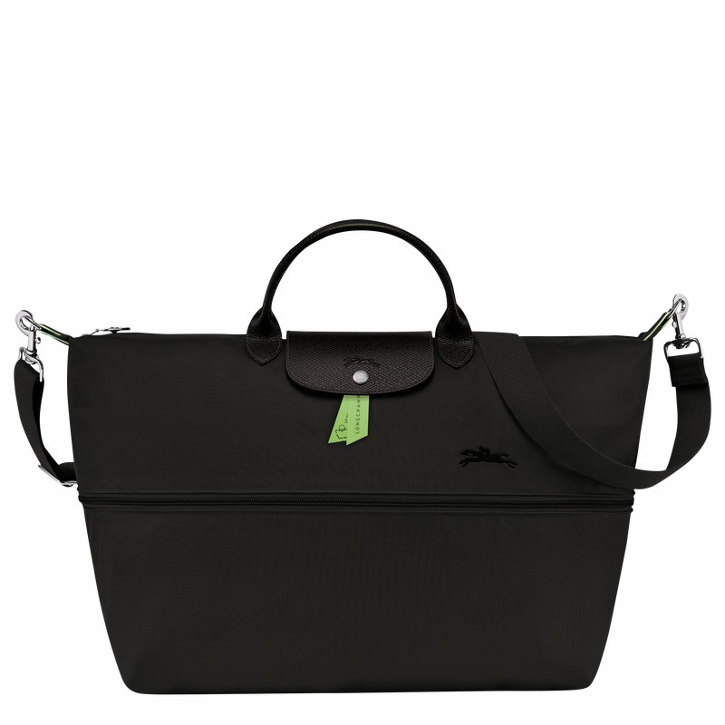 Longchamp Le Pliage Green expandable Erkek Seyahat Çantası Siyah Türkiye | L1911919001-