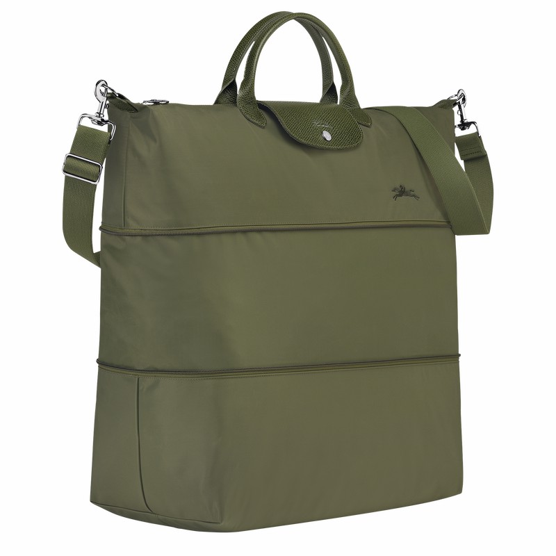 Longchamp Le Pliage Green expandable Erkek Seyahat Çantası Yeşil Türkiye | L1911919479-