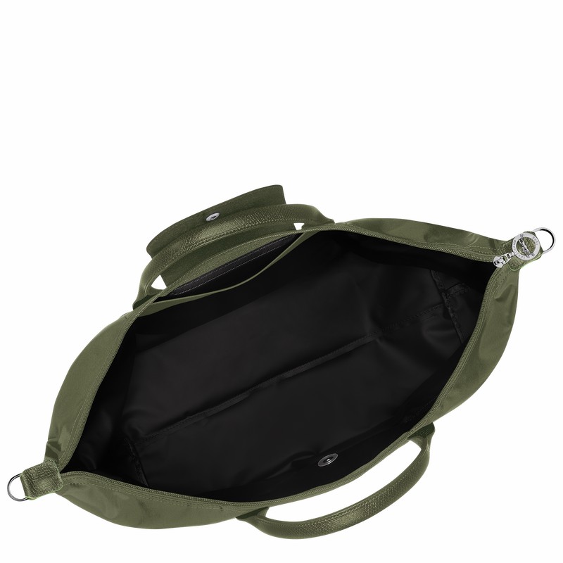 Longchamp Le Pliage Green expandable Erkek Seyahat Çantası Yeşil Türkiye | L1911919479-