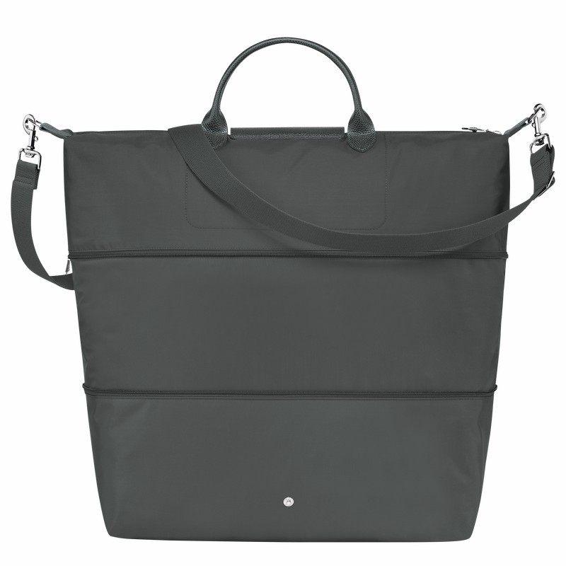 Longchamp Le Pliage Green expandable Erkek Seyahat Çantası Koyu Gri Türkiye | L1911919P66-