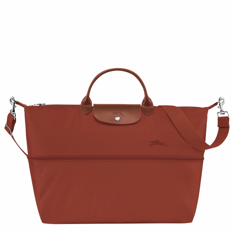 Longchamp Le Pliage Green expandable Erkek Seyahat Çantası Kahverengi Türkiye | L1911919404-