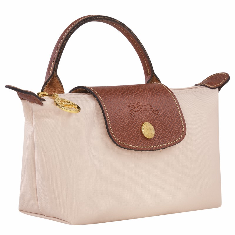 Longchamp Le Pliage Original Kadın Kese Çanta Beyaz Türkiye | 34175089P71