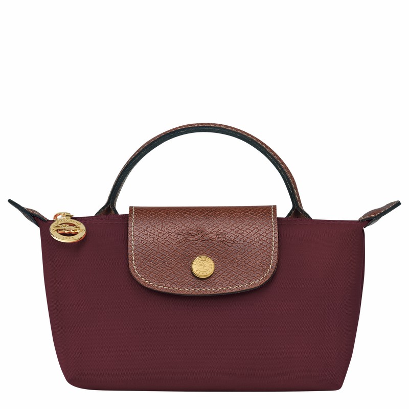 Longchamp Le Pliage Original Kadın Kese Çanta Bordo Türkiye | 34175089P87