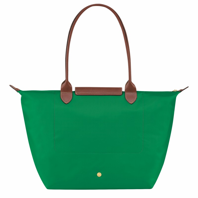 Longchamp Le Pliage Original L Kadın Tote Çanta Yeşil Türkiye | L1899089P88