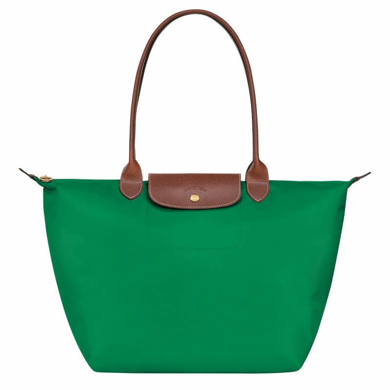 Longchamp Le Pliage Original L Kadın Tote Çanta Yeşil Türkiye | L1899089P88