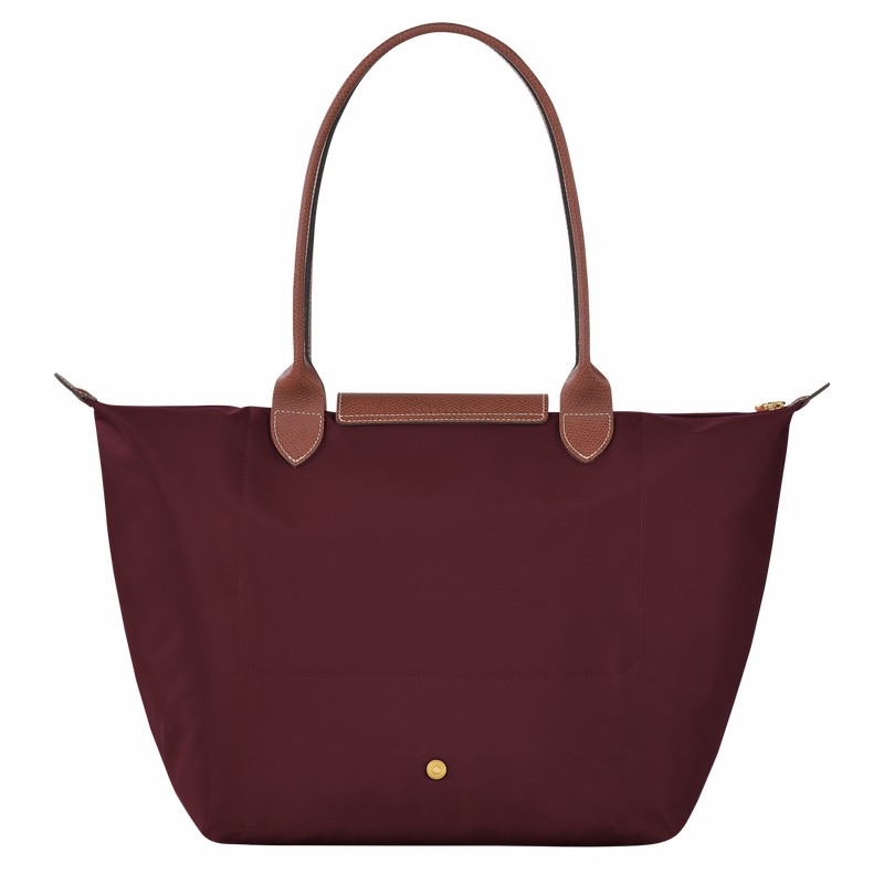 Longchamp Le Pliage Original L Kadın Tote Çanta Bordo Türkiye | L1899089P87