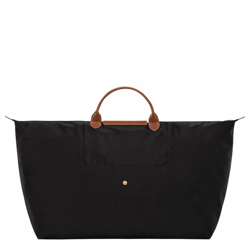 Longchamp Le Pliage Original M Erkek Seyahat Çantası Siyah Türkiye | L1625089001-