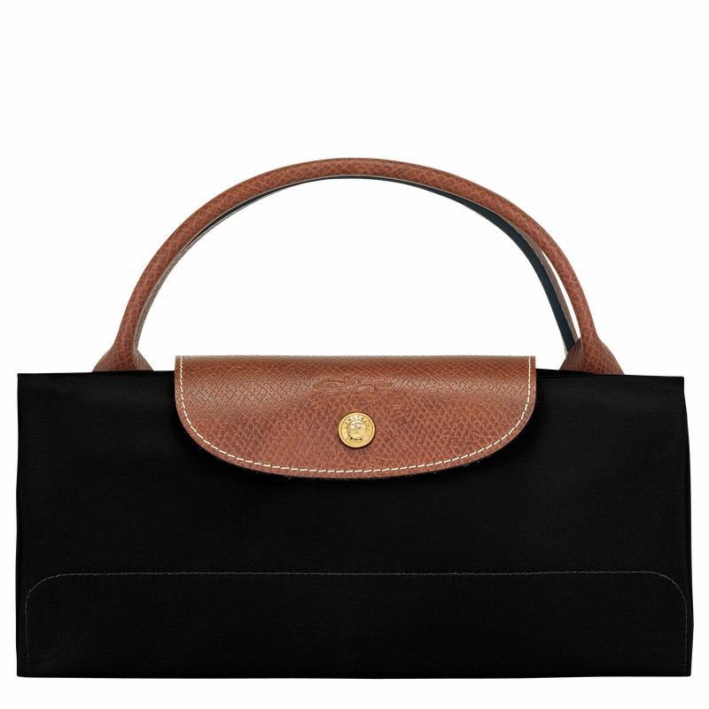 Longchamp Le Pliage Original M Erkek Seyahat Çantası Siyah Türkiye | L1625089001-