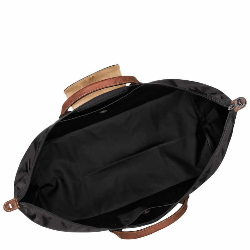 Longchamp Le Pliage Original M Erkek Seyahat Çantası Siyah Türkiye | L1625089001-