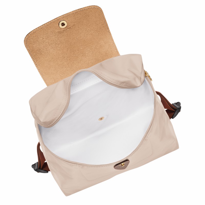 Longchamp Le Pliage Original M Erkek Sırt Çantası Beyaz Türkiye | L1699089P71-